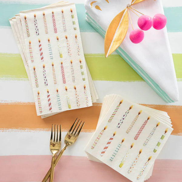 Birthday Candle Napkins