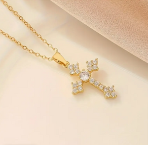 Charolette Cross Necklace