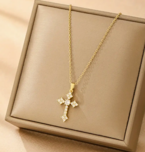 Charolette Cross Necklace