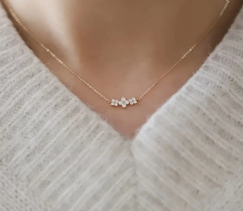 Fleur Floral Necklace