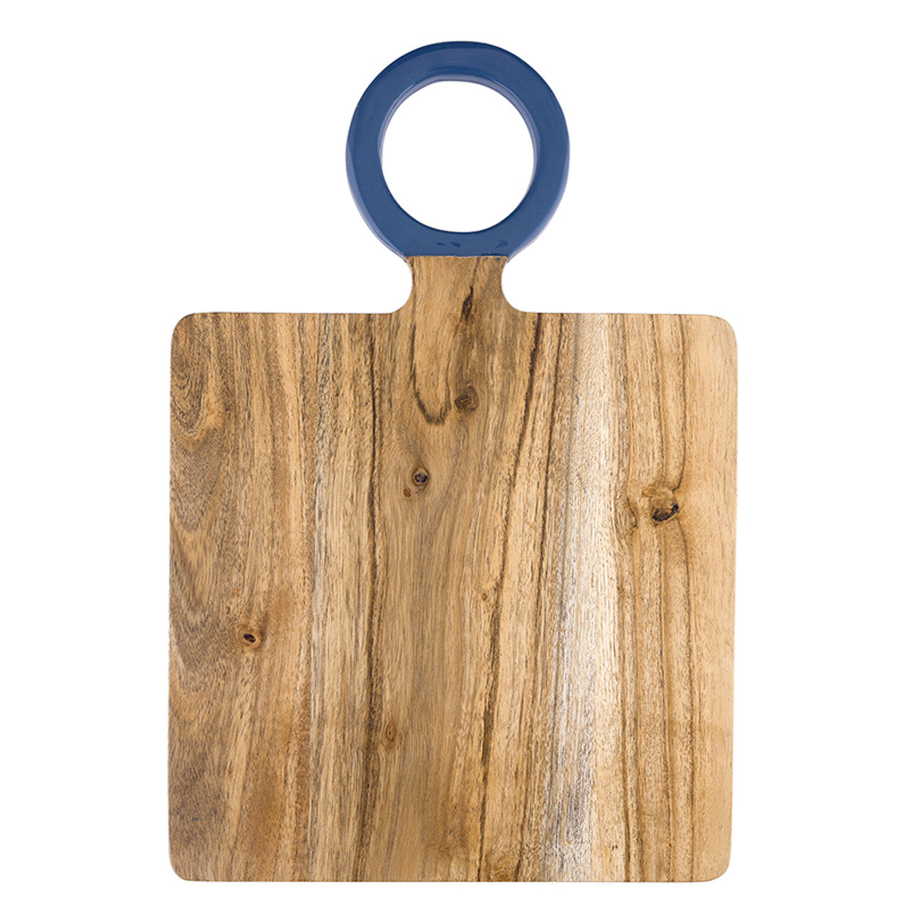 Wood Board with Enamel Handle
