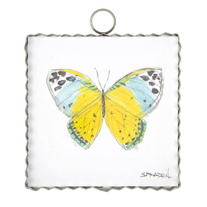 Charm -Yellow Butterfly