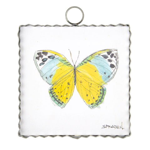 Charm -Yellow Butterfly