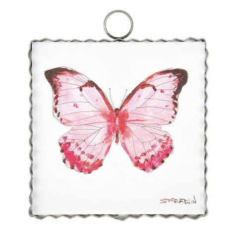 Charm -Pink Butterfly