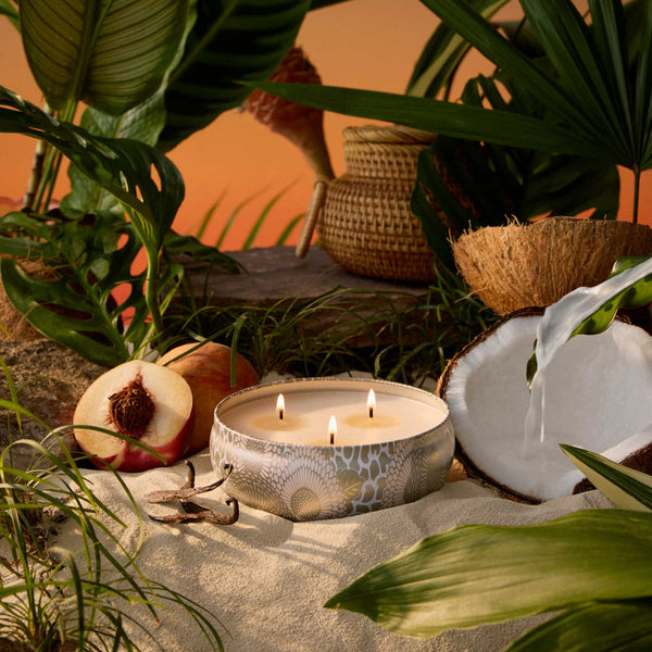 Tahitian Coconut Vanilla 3-wick Candle