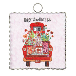 Charm - Mini Valentine Truck