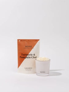 Tumeric & Pumpkin Candle Refill Kit