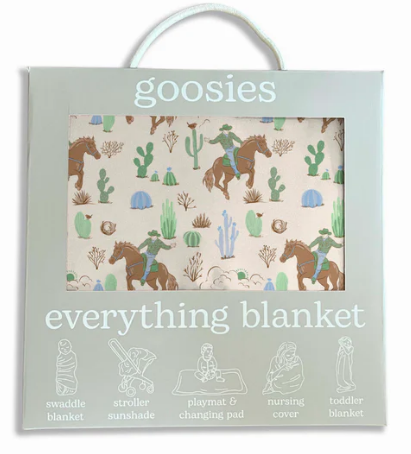 Everything Blanket - Hydrangeas & Cowboys