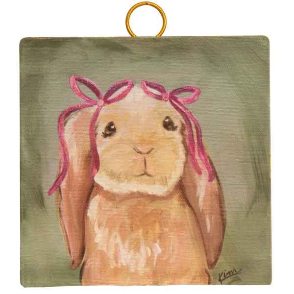 Pink Bow Bunny