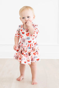 Puppy Love Pocket Twirl Dress