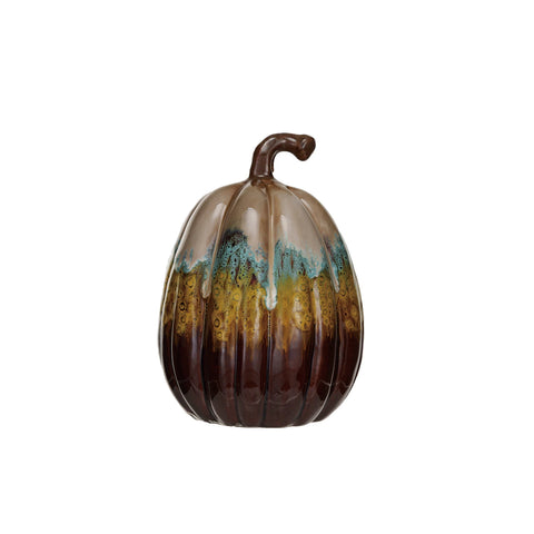 Stoneware Pumpkin, Tall