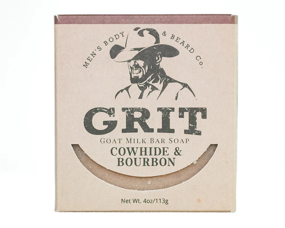 Cowhide & Bourbon Goat Milk Soap
