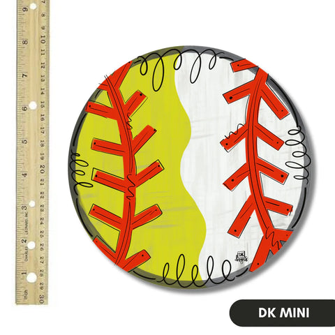 Baseball/Softball Mini for Door Hanger