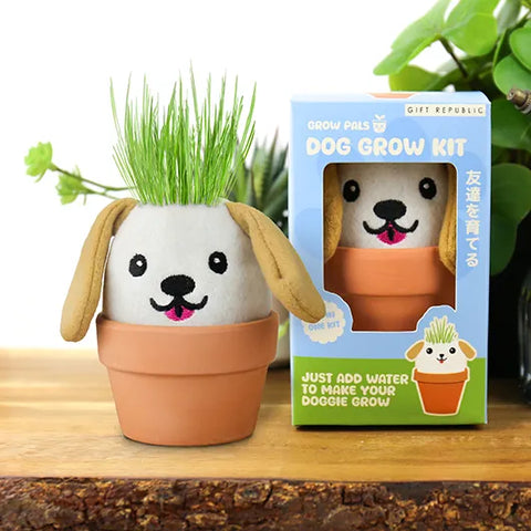Dog Grow Garden