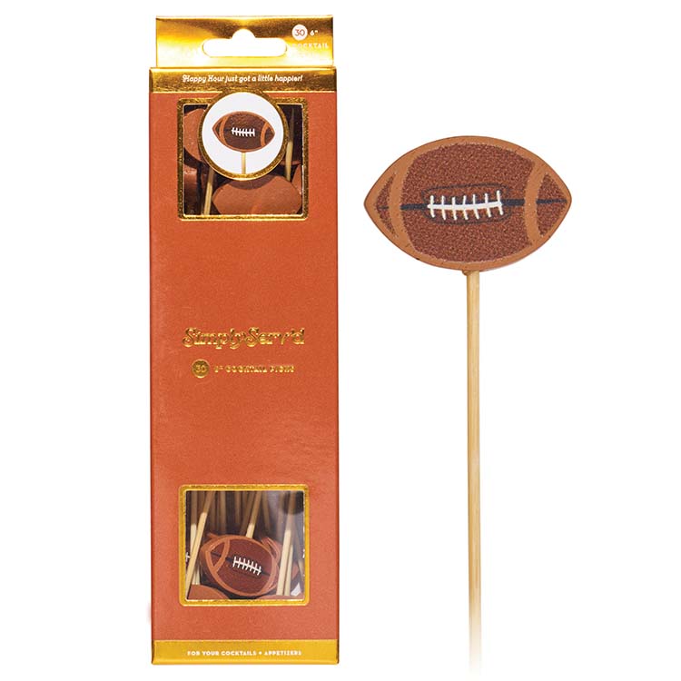 Large Party Pick Football, 30pkg.