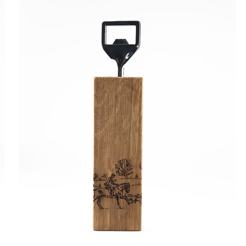 Oak Bottle Opener, Hunting