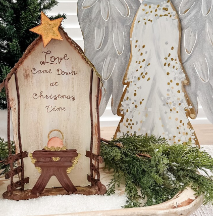 Love Came Down Nativity Stake