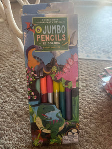 Dinosaur 6 Jumbo Special Pencils
