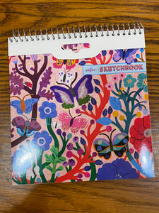 Butterflies Square Sketchbook