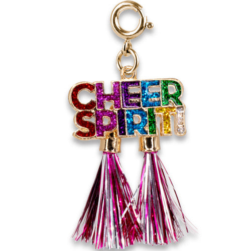 Charm - Gold Cheer Spirit