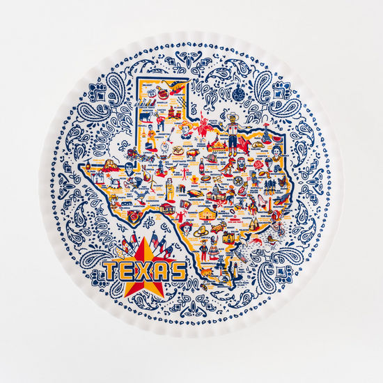 Texas "Paper" Platter