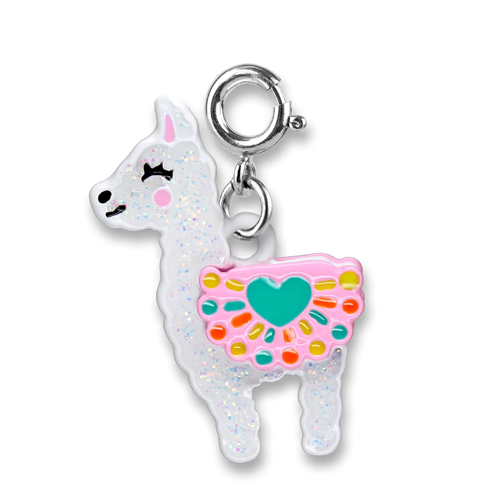 Charm - Glitter Llama