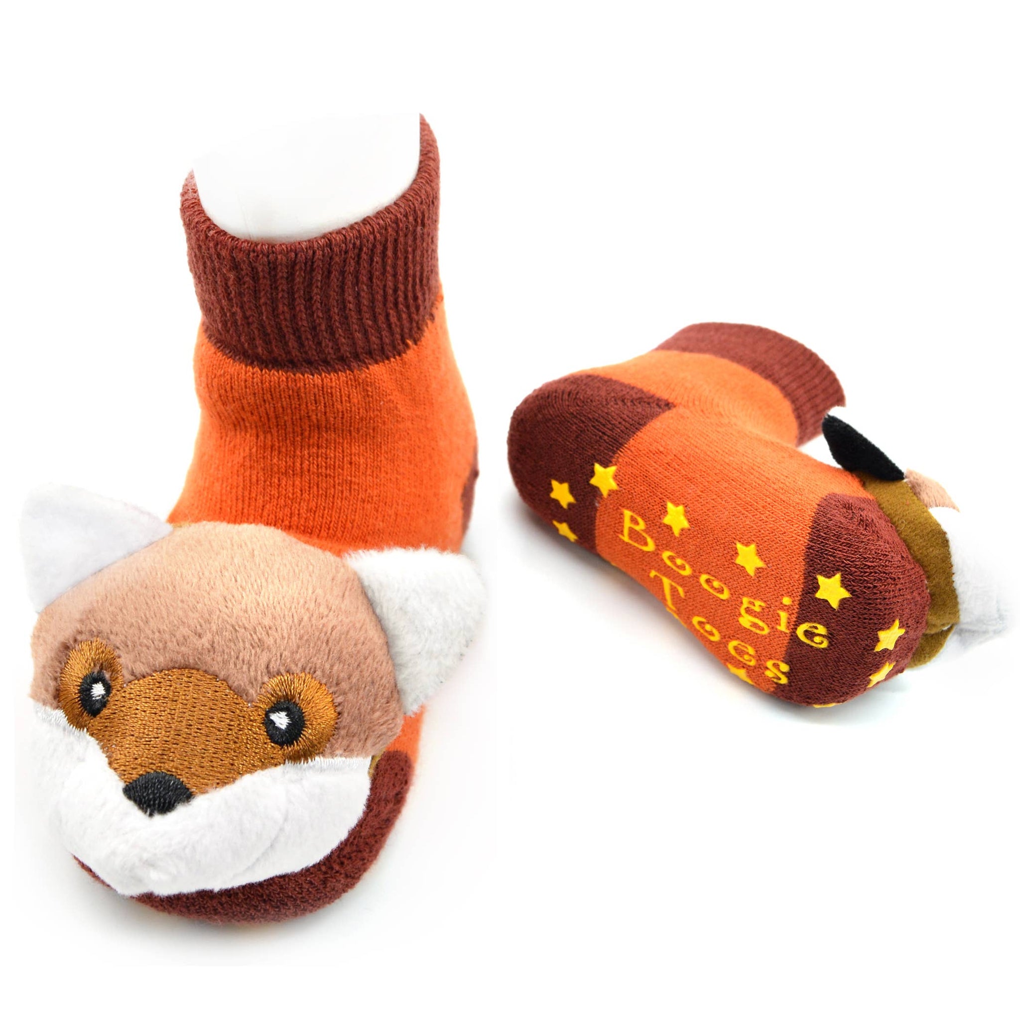Fox Boogie Toes Rattle Socks