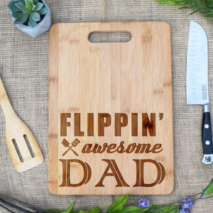 Flippin Awesome Dad Rectangular Board