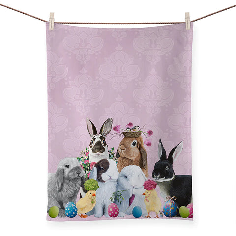 Art Tea Towel - Easter Fluffle