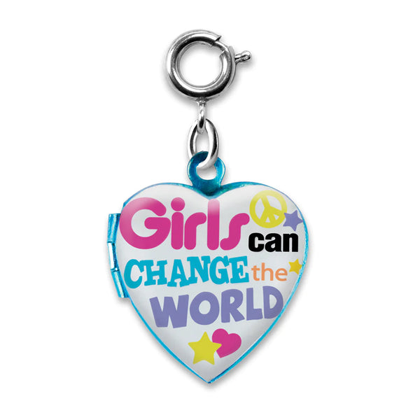 Charm - Girls Can Change the World Locket