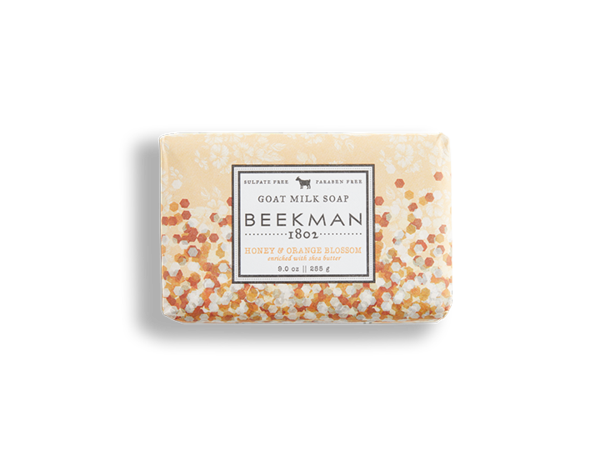 Beekman Goat Milk Bar Soap 9 oz - Honey & Orange Blossom