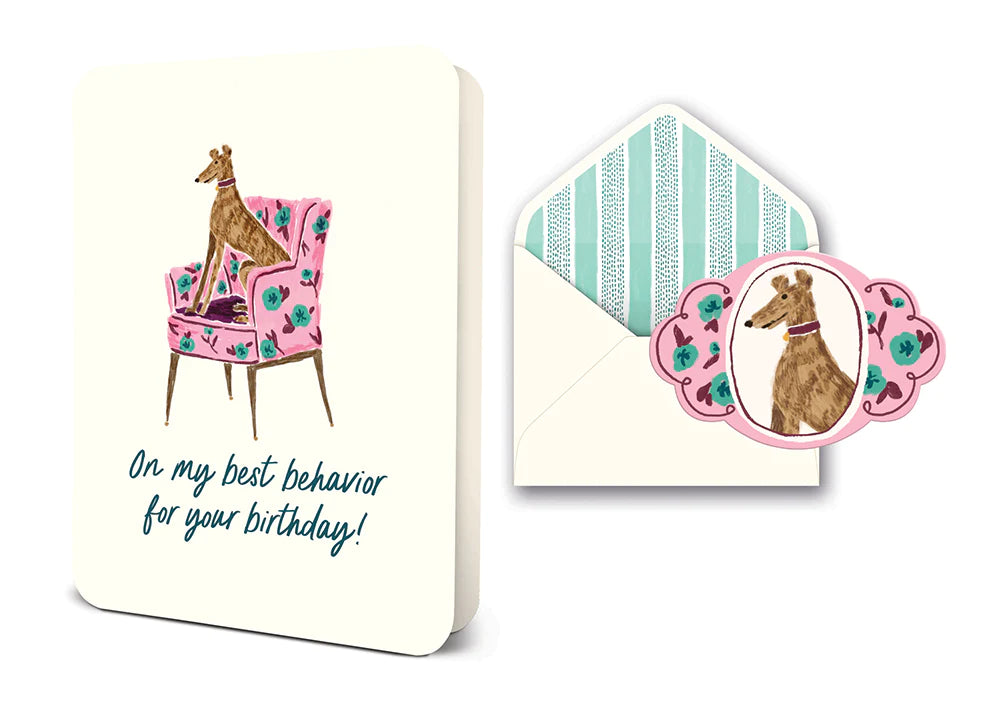 Best Behavior Birthday Card