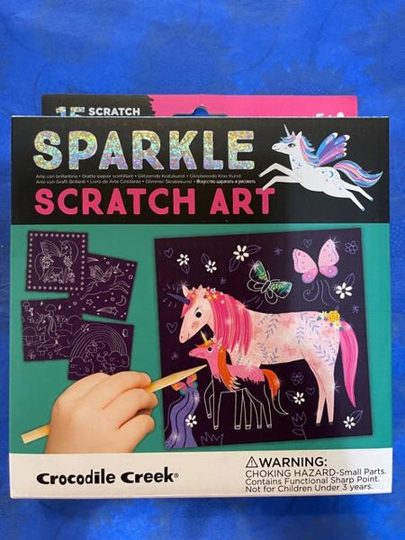 Sparkle Scratch Art