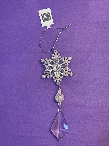Ornament, Acrylic Snowflake