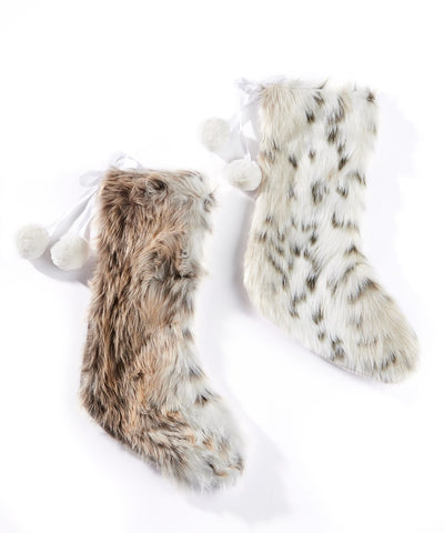 Fur Christmas Stocking