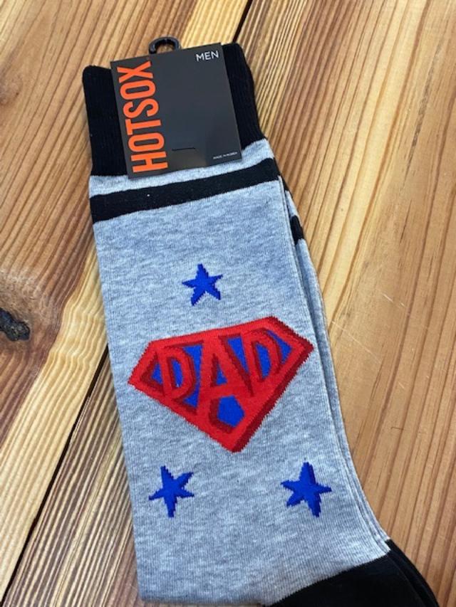Hot Sox Men - Super Dad