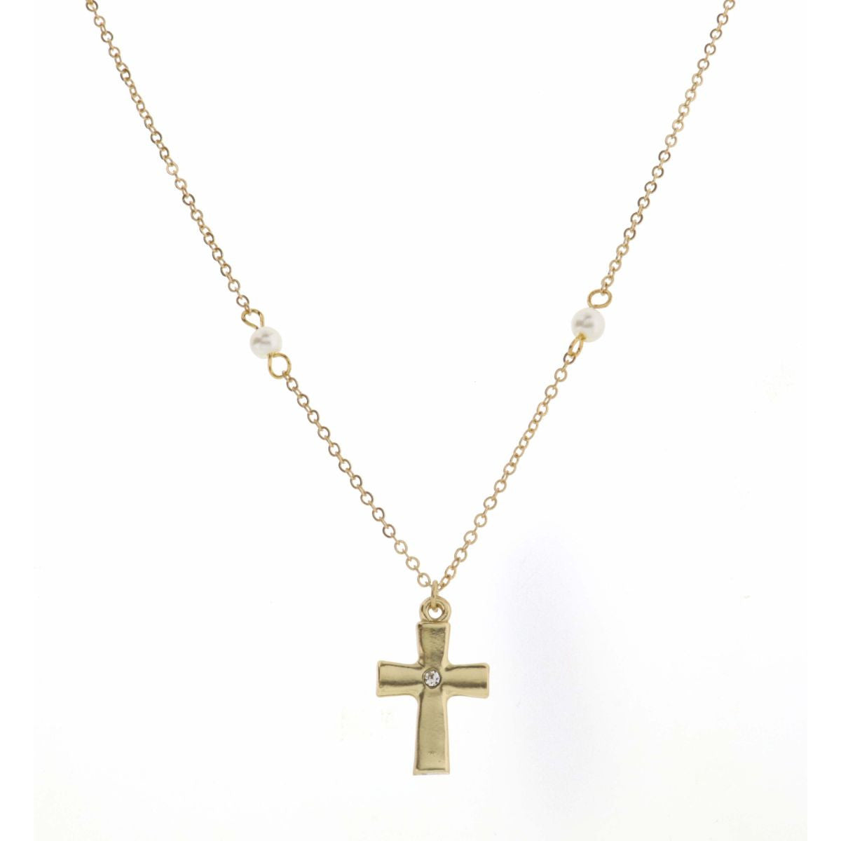 Necklace - Gold Cross