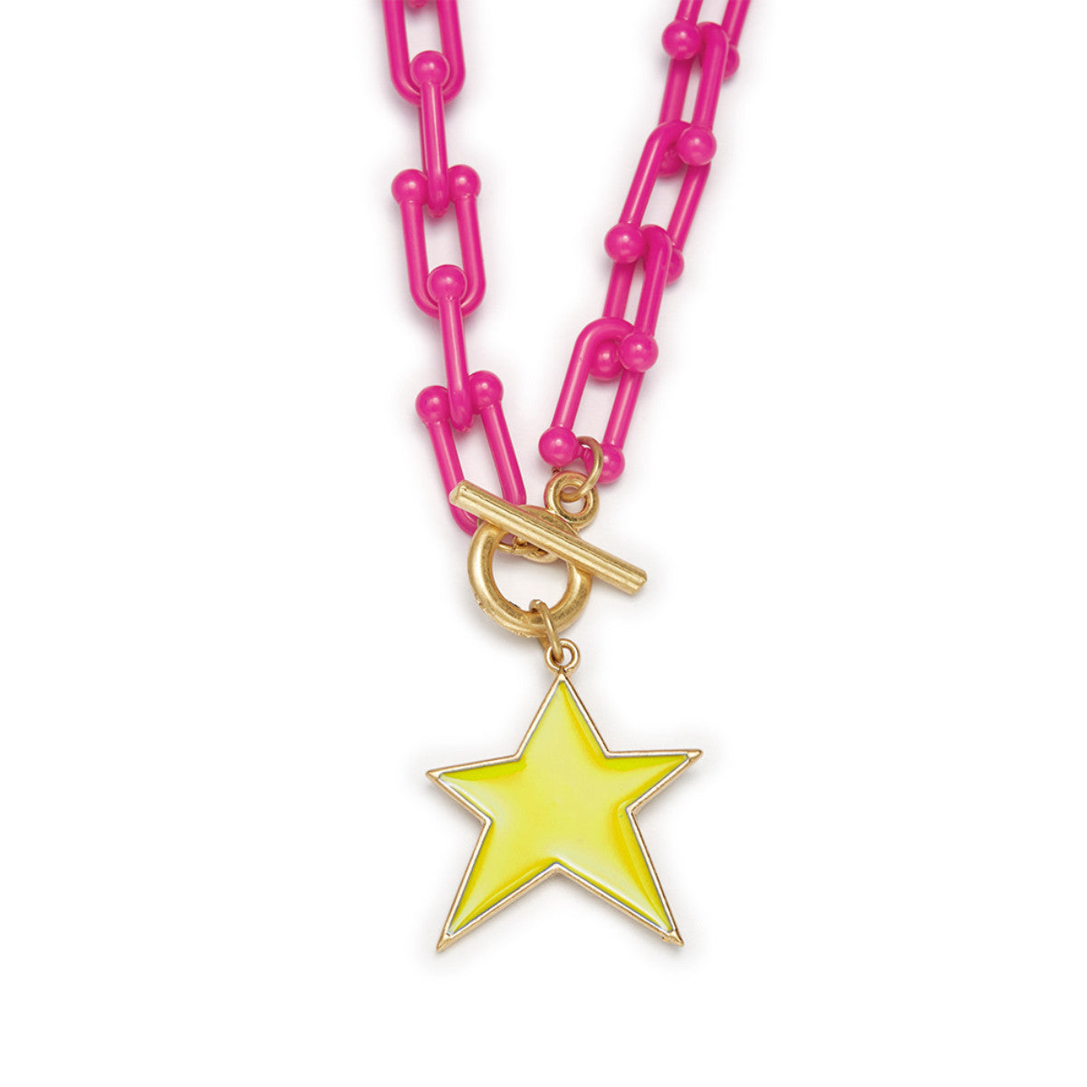 Necklace - Yellow Star