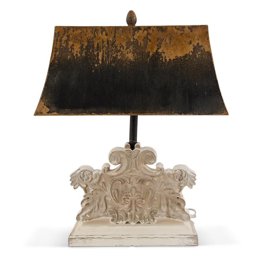 Ornate Carved Lamp