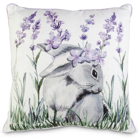 Lavender & Bunny Pillow