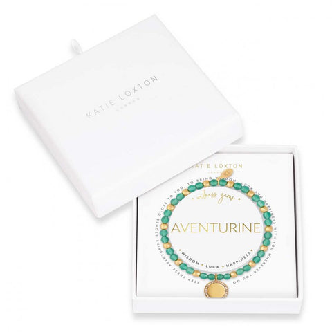 Katie Loxton - Wellness Bracelet- Aventurine