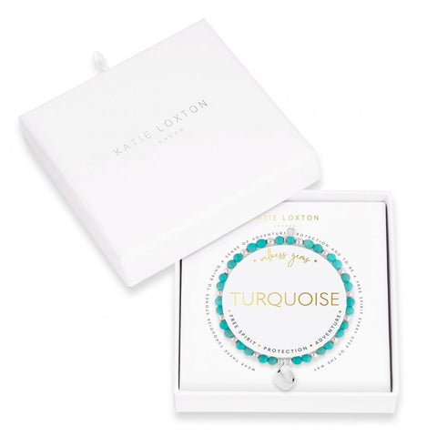 Katie Loxton - Wellness Bracelet- Turquoise