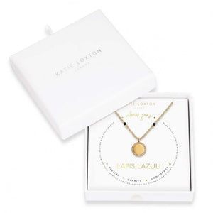 Katie Loxton - Wellness Necklace Collection- Lapis