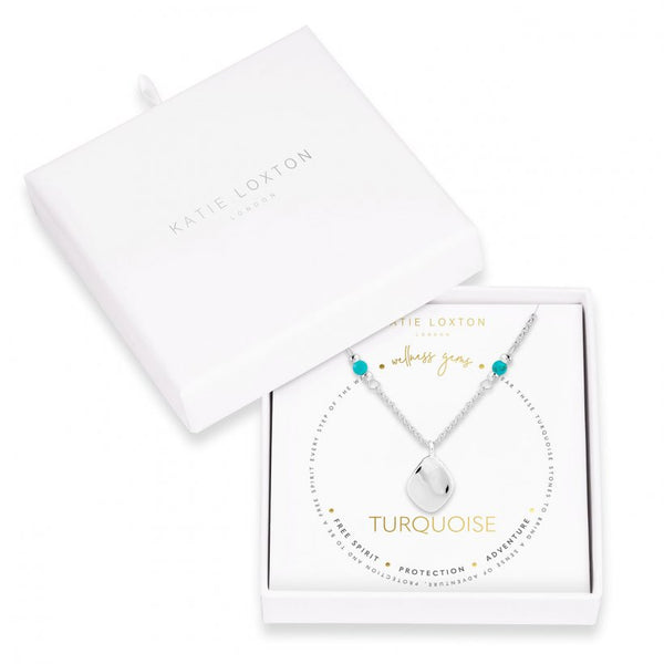 Katie Loxton - Wellness Necklace Collection- Turquoise