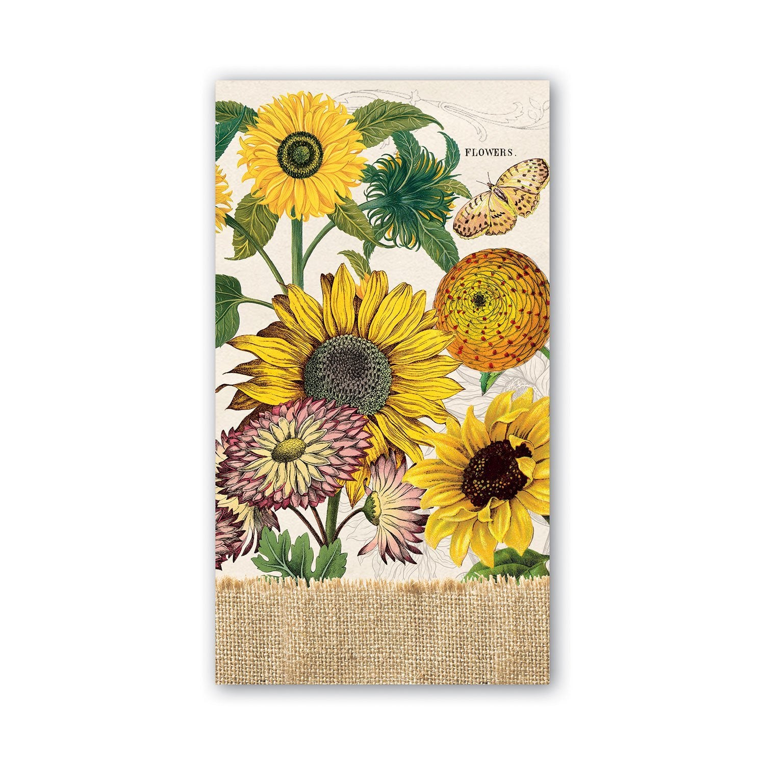 Hostess Napkins- Sunflower