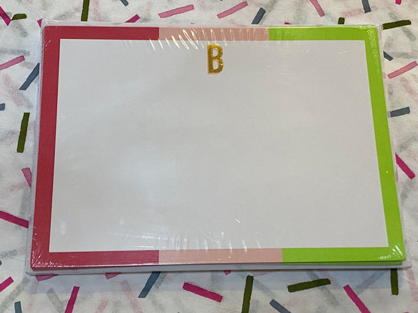 Monogram Note Cards