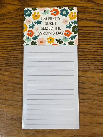 Magnetic Notepad - Wrong Day