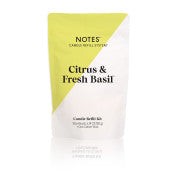 Citrus & Fresh Basil Candle Refill Kit