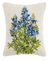 Bluebonnets Hook Pillow