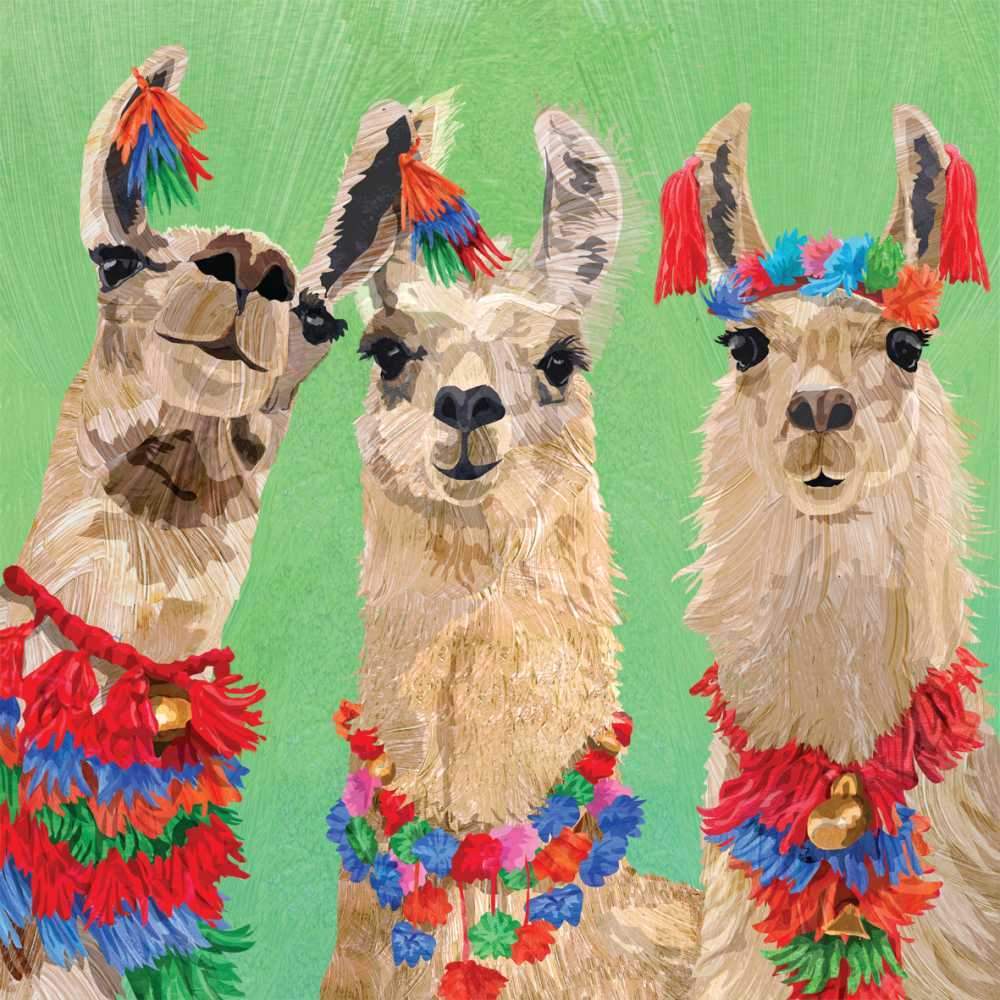 Llama Amigos Napkins